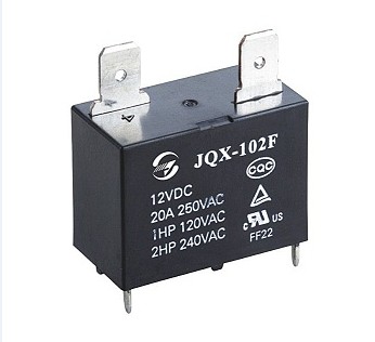 原装金天继电器JQX-102F-12VDC  25A250VAC 4脚 一组常开
